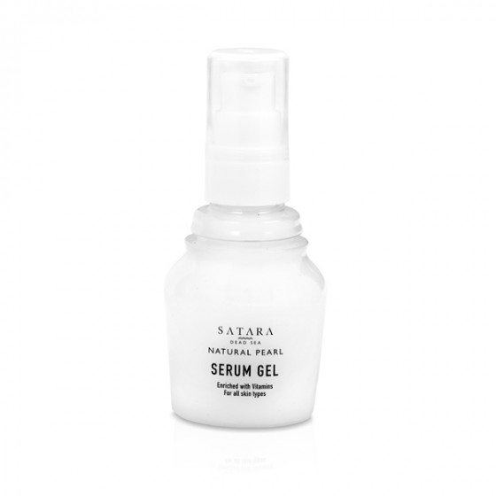 Satara Natural Pearl Serum Gel for Face&Eye - Сироватка з вітамінами для шкіри обличчя і шкіри навколо очей