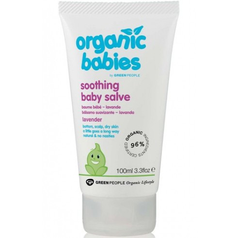 Green People Soothing Baby Cream Lavender - Заспокійливий крем для немовлят Лаванда