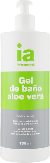 Interapothek Gel De Bano Aloe Vera - Гель для душу з екстрактом алое віра