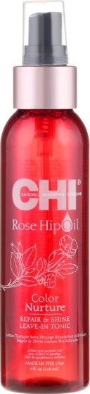 CHI Rose Hip Oil Repair and Shine Leave-in Tonic - Незмивний спрей із олією шипшини