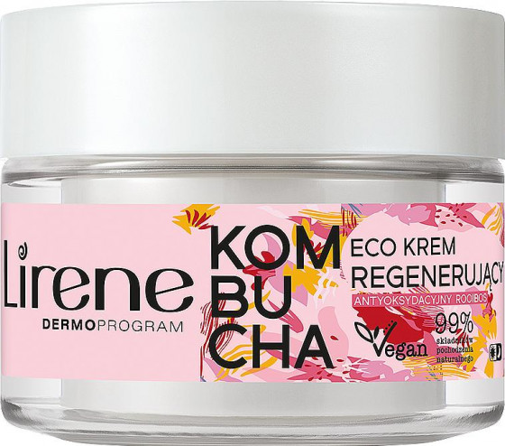 Lirene Kombucha Regenerating Cream - Регенеруючий крем "Комбуча"