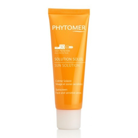 Phytomer Sun Solution Sunscreen Face and Body SPF30 - Сонцезахисний і зміцнюючий крем для обличчя та тіла