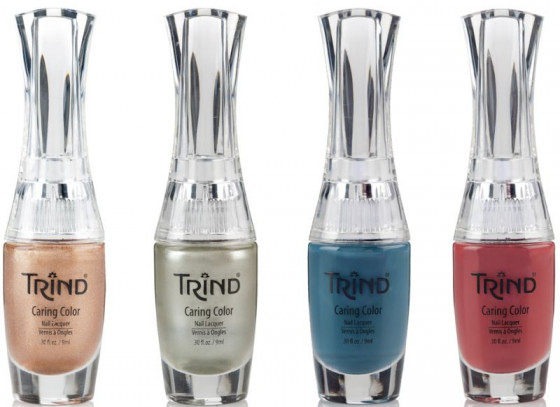 Trind Caring Color Nail Lacquer Autumn Winter 2012 - Кольоровий лак зміцнювач - 1