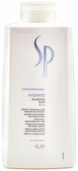 Wella Professionals SP Hydrate Shampoo - Шампунь для інтенсивного зволоження волосся