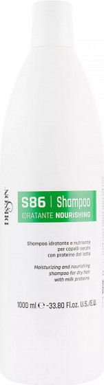 Dikson S86 Nourishing Shampoo - Зволожуючий і живильний шампунь для сухого волосся