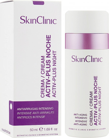 SkinClinic Activ-Plus Night Cream - Нічний омолоджуючий крем для обличчя - 1