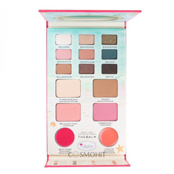 TheBalm Palettes Balm Voyage Vol. 2 Face Palette - Палітра для макіяжу - 2