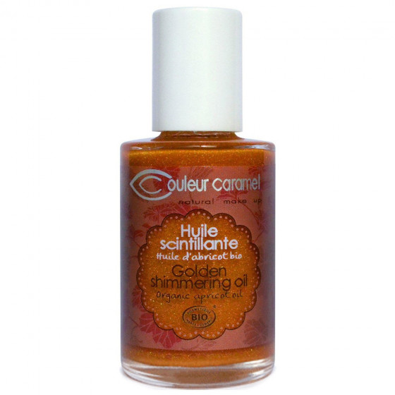 Couleur Caramel Golden Shimmering Oil - Масло для тіла з золотими частинками