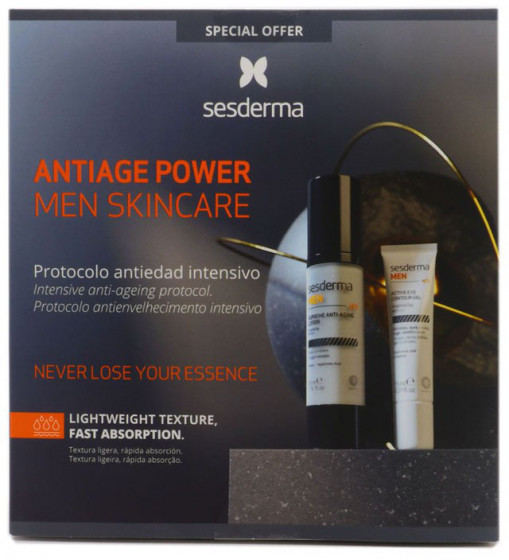 Sesderma Antiage Power Men Skincare Pack - Омолоджувальний набір для чоловіків