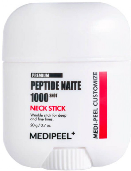 Medi Peel Premium Peptide Naite 1000 Shot Neck Stick - Зміцнюючий пептидний стік для шиї та декольте