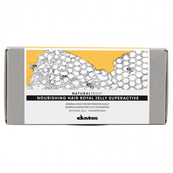 Davines Natural Tech Nourishing Hair Royal Jelly Superactive - Відновлювальний суперактивний комплекс Королівське желе