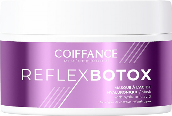 Coiffance Professionnel Reflexbotox Mask With Hyaluronic Acid - Маска для волосся з гіалуроновою кислотою