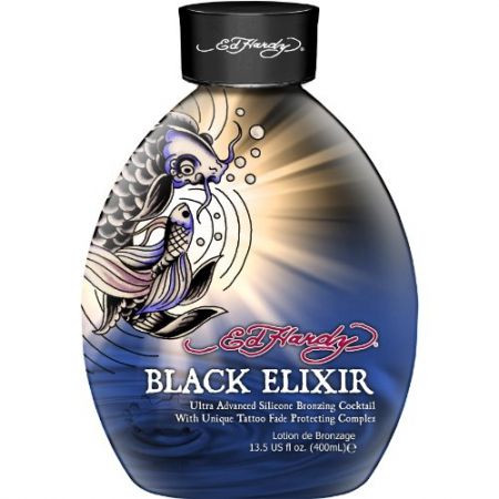 Ed Hardy Black Elixir (90X) - Крем для солярію з бронзантами