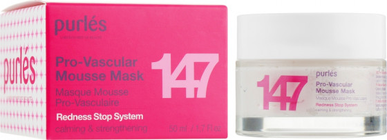 Purles 147 Pro-Vascular Mousse Mask - Про-судинна маска-мус - 1