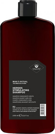 Nook Dear Beard Man's Ritual Heroes Stimulating Shampoo - Шампунь проти випадіння волосся