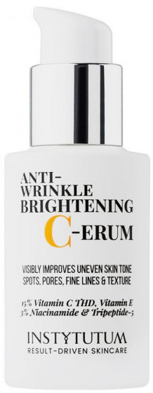 Instytutum Anti-wrinkle Brightening C-erum - Суперконцентрована сироватка з вітаміном C - 1