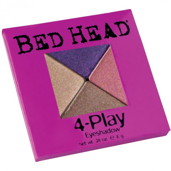Tigi Bed Head 4-Play Quad Eyeshadows - 4-кольорові тіні для повік - 1