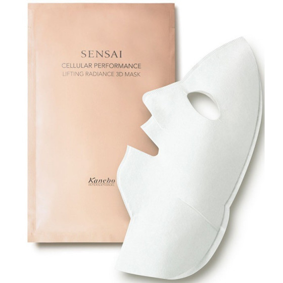 Kanebo Sensai Cellular Performance Lifting Radiance 3D Mask - Ліфтинг-маска 3D для обличчя