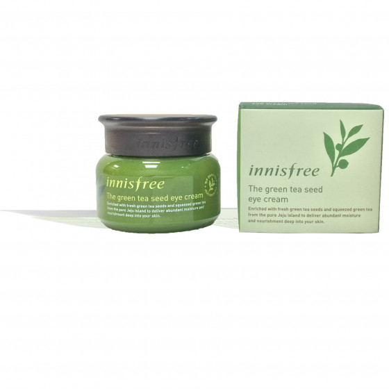 Innisfree Green Tea Seed Eye Cream - Крем для повік з зеленим чаєм - 1