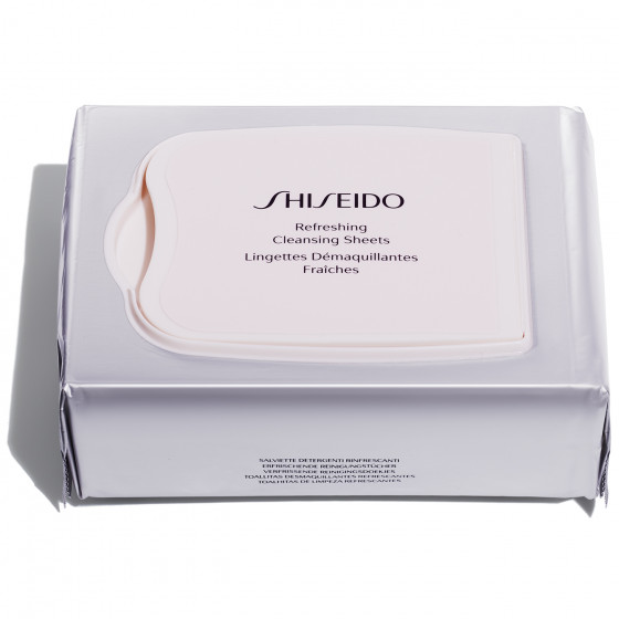 Shiseido Skincare Global Refreshing Cleansing Sheets - Освіжаючі серветки для обличчя - 1