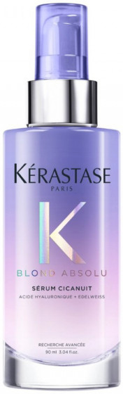 Kerastase Blond Absolu Serum Cicanuit - Нічна сироватка для відновлення пошкодженого, освітленого або мелірованого волосся