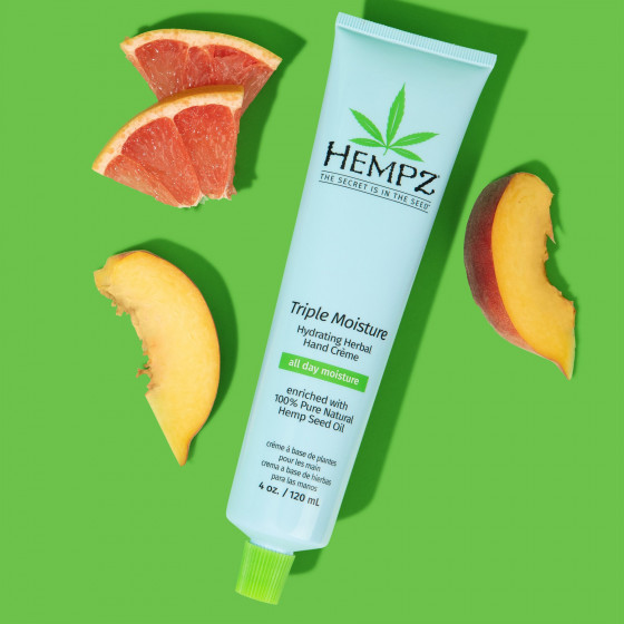 Hempz Triple Moisture Hydrating Hand Creme - Крем для рук "Потрійне зволоження" - 4