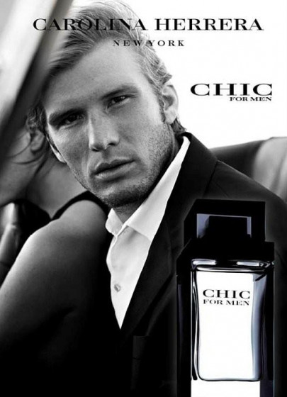 Carolina Herrera Chic For Men - Туалетна вода (тестер) - 1