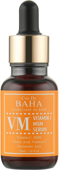 Cos De BAHA VA Vitamin C 15% Ascorbic Acid Serum - Освітлююча сироватка для обличчя з вітаміном C