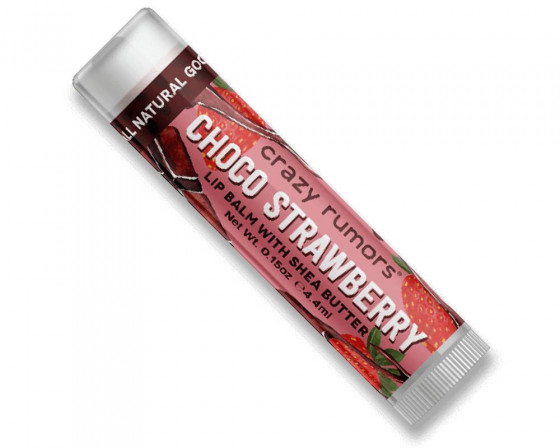 Crazy Rumors Choco Strawberry Lip Balm - Бальзам для губ - 1