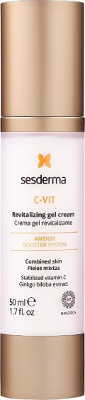 Sesderma C-Vit Revitalizing Cream Gel - Ревіталізуючий крем-гель з вітаміном C для обличчя