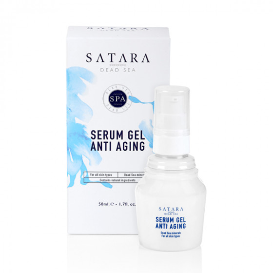 Satara Dead Sea Serum Gel Anti Aging - Антивікова гель-сироватка - 2