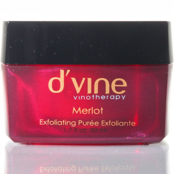 D'vine Merlot 5% Exfoliating Puree - Скраб-маска Вишневий екстракт - 1