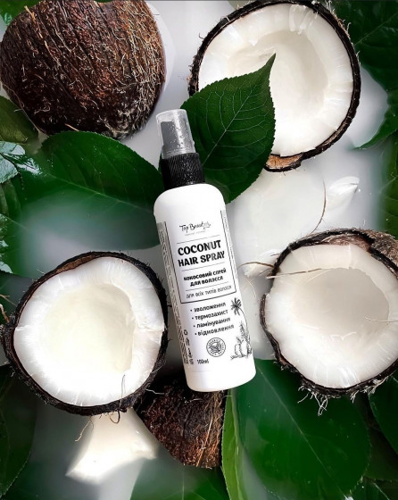 Top Beauty Coconut Hair Spray - Спрей для волосся "Кокосовий" - 2