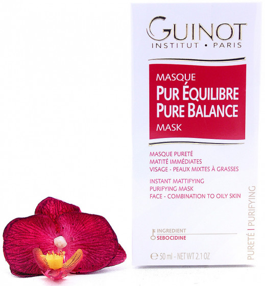 Guinot Masgue Pur Eguilibre - Балансуюча маска для глибокого очищення шкіри - 1