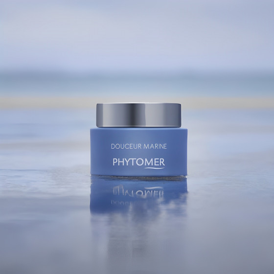 Phytomer Douceur Marine Soothing Moisturizing Cream - Заспокійливий оксамитовий крем для чутливої ​​шкіри - 1