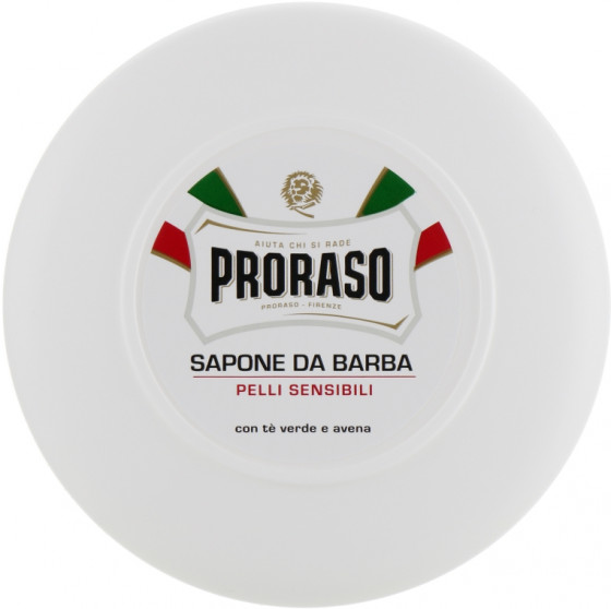 Proraso White Line Shaving Soap - Мило для гоління для чутливої ​​шкіри - 1