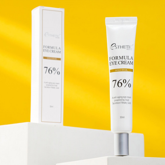 Esthetic House Formula Eye Cream Gold Snail 76% - Живильний крем для шкіри навколо очей з муцином равлика - 2