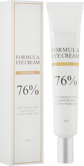 Esthetic House Formula Eye Cream Gold Snail 76% - Живильний крем для шкіри навколо очей з муцином равлика - 1