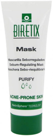 Cantabria Biretix Mask Sebum-Regulating - Себорегулююча маска для шкіри з акне - 1