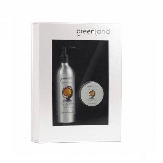 Greenland Hand & Body Gift Set Coconut-Tangerine - Набір для тіла і рук Кокос-Мандарин