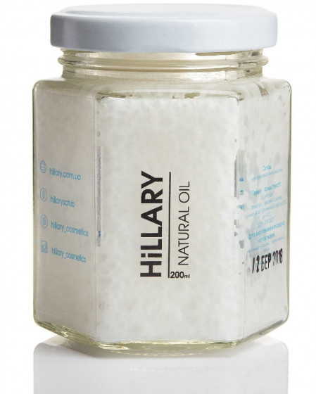 Hillary Virgin Coconut Oil - Нерафінована кокосова олія - 1