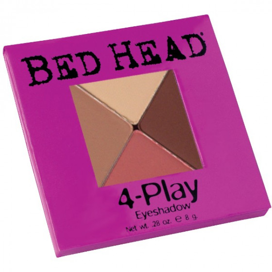 Tigi Bed Head 4-Play Quad Eyeshadows - 4-кольорові тіні для повік - 1