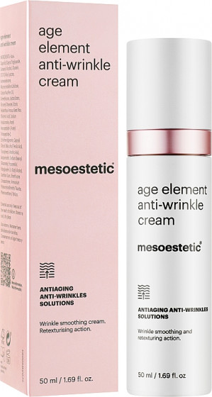 Mesoestetic Age Element Anti-Wrinkle Cream - Крем проти зморшок з ефектом ліфтингу