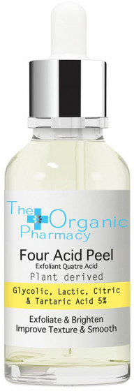 The Organic Pharmacy Four Acid Peel Serum - Сироватка-пілінг "Чотири кислоти"