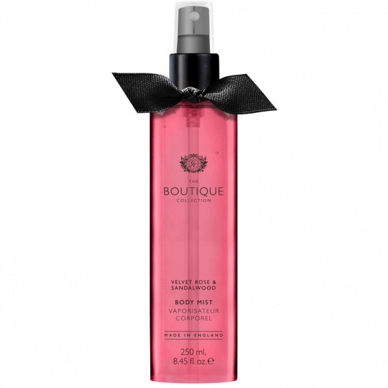 Grace Cole Velvet Rose&Sandalwood Body Mist - Парфумований спрей для тіла "Оксамитова троянда і сандалове дерево "