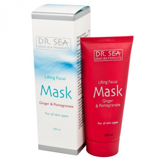 Dr. Sea Lifting Facial Mask - Ліфтинг-маска для обличчя з імбиром і гранатом