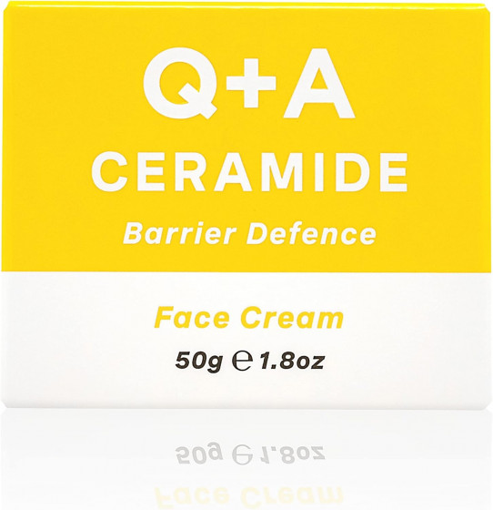 Q+A Ceramide Barrier Defence Face Cream - Захистний крем для обличчя з керамідами - 2