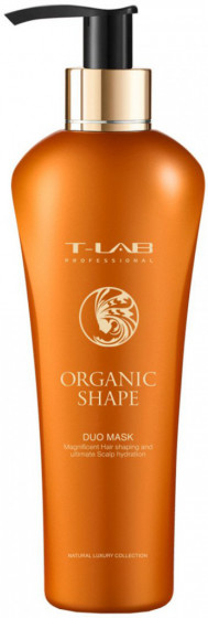 T-LAB Professional Organic Shape Duo Mask - Маска для розгладження та живлення волосся