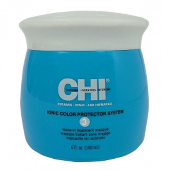 Chi Ionic Color Protector System 3 Leave-In Treatment Masque - Незмивна лікувальна маска для захисту кольору волосся