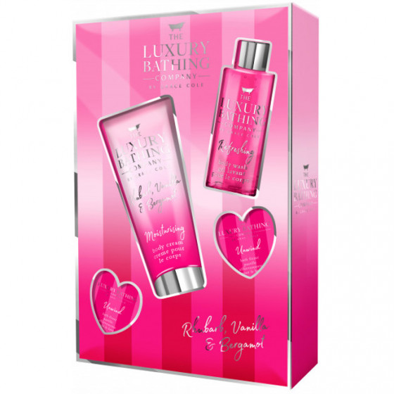 Grace Cole Rhubarb Vanilla&Bergamot Body Beautiful - Подарунковий набір